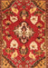 Persian Orange Traditional Rug, tr1074org