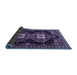 Sideview of Persian Blue Traditional Rug, tr1075blu