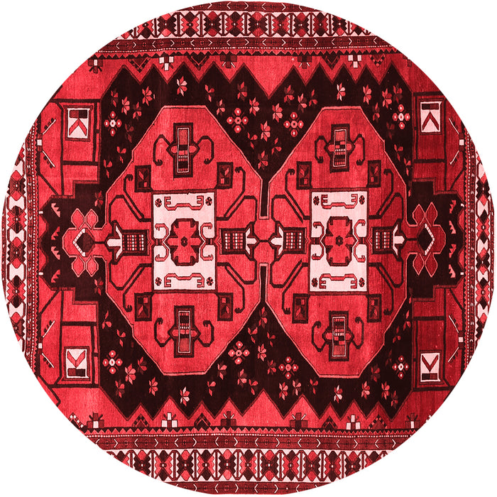 Machine Washable Persian Red Traditional Rug, wshtr1075red