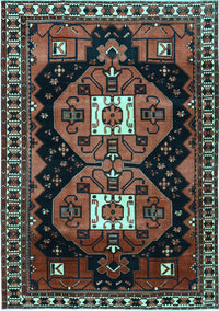 Persian Light Blue Traditional Rug, tr1075lblu