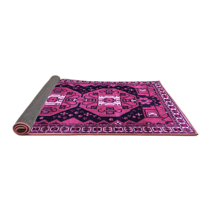 Sideview of Persian Purple Traditional Rug, tr1075pur