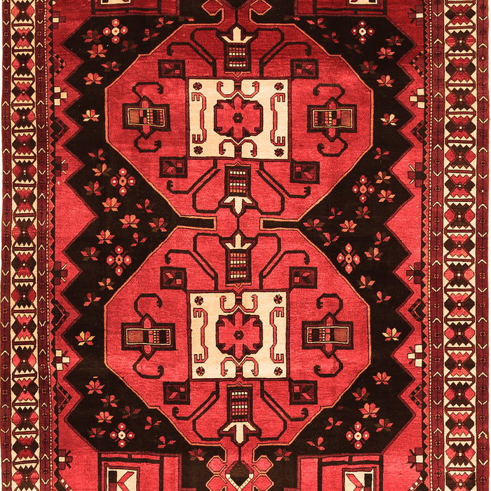 Persian Orange Traditional Rug, tr1075org