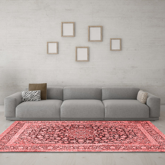 Traditional Red Washable Rugs