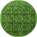 Machine Washable Persian Green Traditional Area Rugs, wshtr1077grn