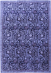 Persian Blue Traditional Rug, tr1077blu