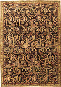 Persian Brown Traditional Rug, tr1077brn