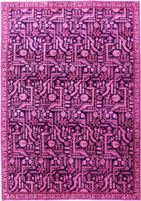 Persian Pink Traditional Rug, tr1077pnk