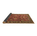 Sideview of Persian Brown Traditional Rug, tr1078brn