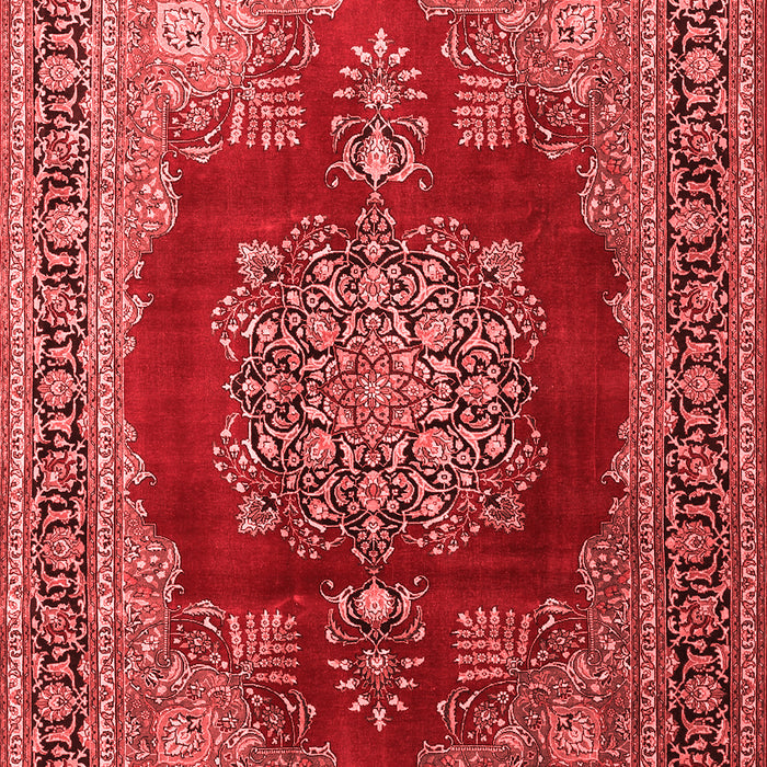 Medallion Red Traditional Area Rugs