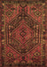 Persian Brown Traditional Rug, tr107brn