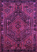 Persian Purple Traditional Rug, tr107pur