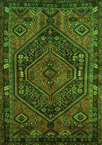 Persian Green Traditional Rug, tr107grn