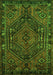 Persian Green Traditional Rug, tr107grn
