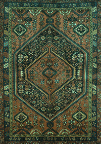 Persian Turquoise Traditional Rug, tr107turq