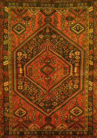 Persian Yellow Traditional Rug, tr107yw