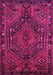 Persian Pink Traditional Rug, tr107pnk