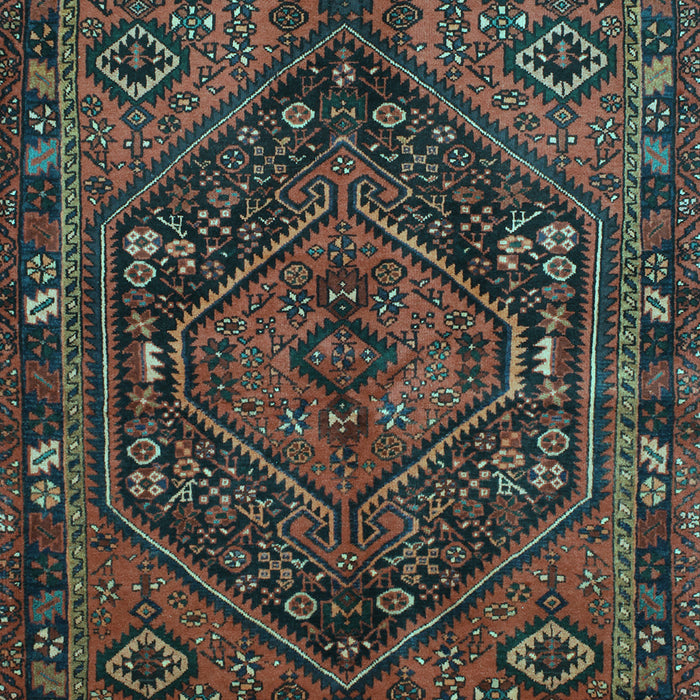 Machine Washable Persian Light Blue Traditional Rug, wshtr107lblu