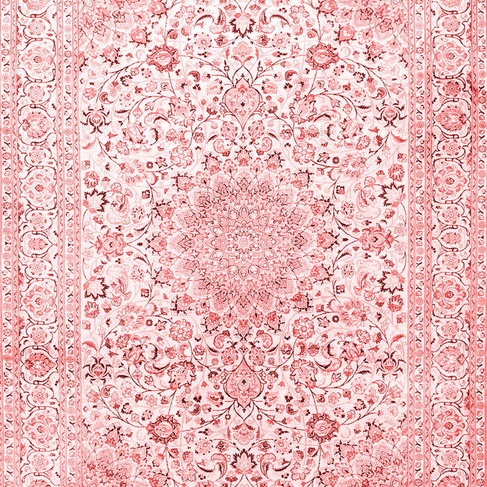 Medallion Red Traditional Area Rugs
