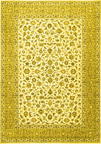 Persian Yellow Traditional Rug, tr1081yw