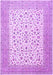 Persian Purple Traditional Rug, tr1081pur