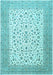 Persian Light Blue Traditional Rug, tr1081lblu