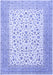 Persian Blue Traditional Rug, tr1081blu