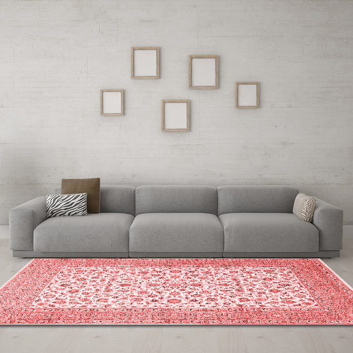 Traditional Red Washable Rugs