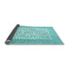 Sideview of Persian Light Blue Traditional Rug, tr1081lblu