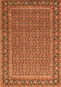 Persian Orange Traditional Rug, tr1082org