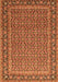 Persian Orange Traditional Rug, tr1082org