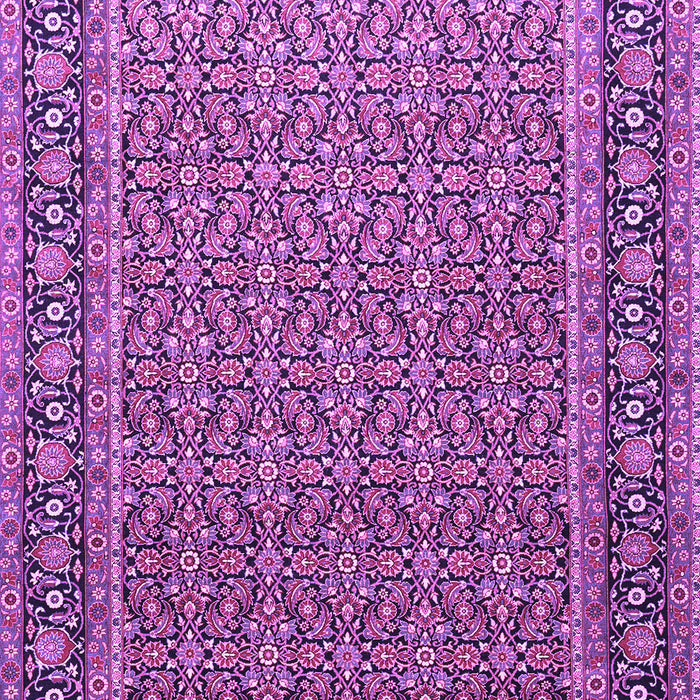 Machine Washable Persian Purple Traditional Area Rugs, wshtr1082pur