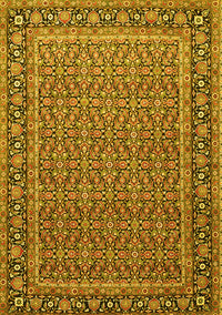 Persian Yellow Traditional Rug, tr1082yw