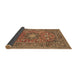 Sideview of Medallion Brown Traditional Rug, tr1083brn