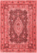 Medallion Red Traditional Area Rugs