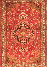 Persian Orange Traditional Rug, tr1086org