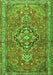 Persian Green Traditional Rug, tr1086grn