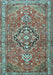 Persian Light Blue Traditional Rug, tr1086lblu