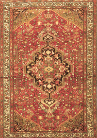 Persian Brown Traditional Rug, tr1086brn