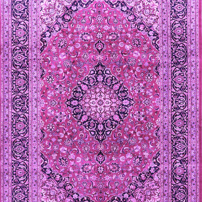 Machine Washable Persian Purple Traditional Area Rugs, wshtr1087pur