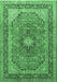 Persian Emerald Green Traditional Rug, tr1087emgrn