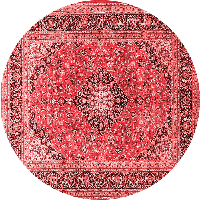 Machine Washable Persian Red Traditional Rug, wshtr1087red