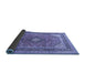 Sideview of Persian Blue Traditional Rug, tr1087blu
