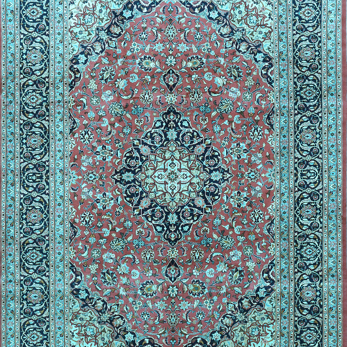 Persian Light Blue Traditional Rug, tr1087lblu