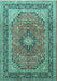 Persian Turquoise Traditional Rug, tr1087turq