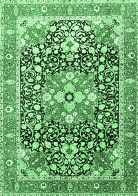 Persian Emerald Green Traditional Rug, tr1088emgrn