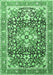 Persian Emerald Green Traditional Rug, tr1088emgrn