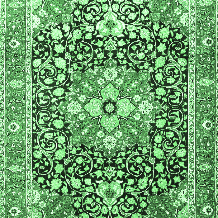 Persian Emerald Green Traditional Rug, tr1088emgrn