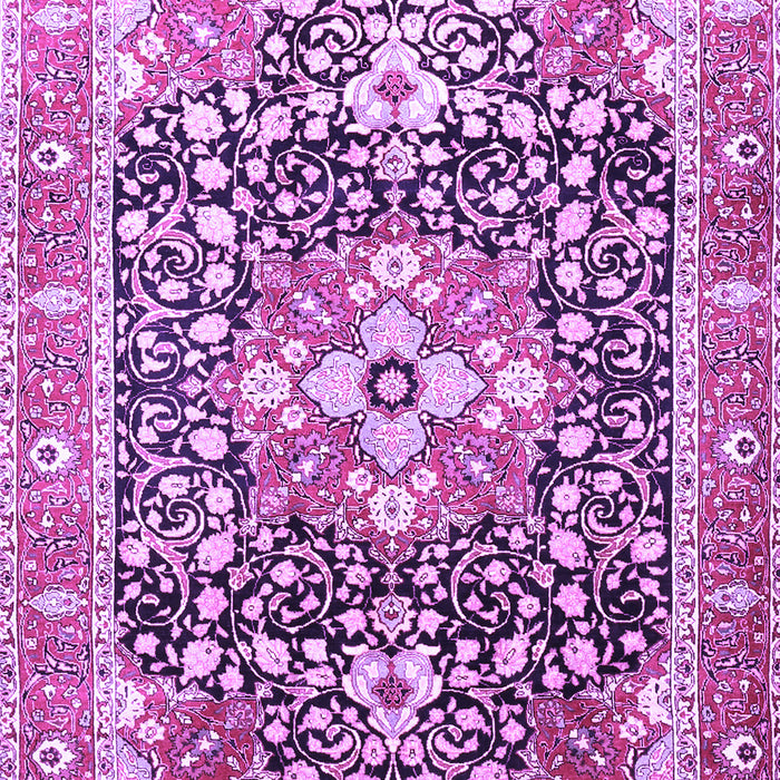 Machine Washable Persian Purple Traditional Area Rugs, wshtr1088pur