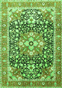 Persian Green Traditional Rug, tr1088grn