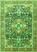 Persian Green Traditional Rug, tr1088grn